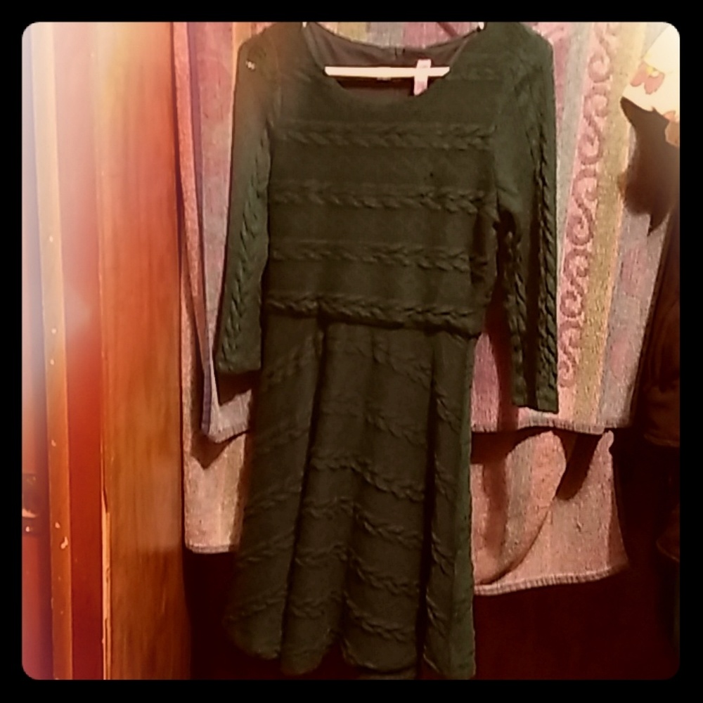 Teal Swing Sweater dress 👗